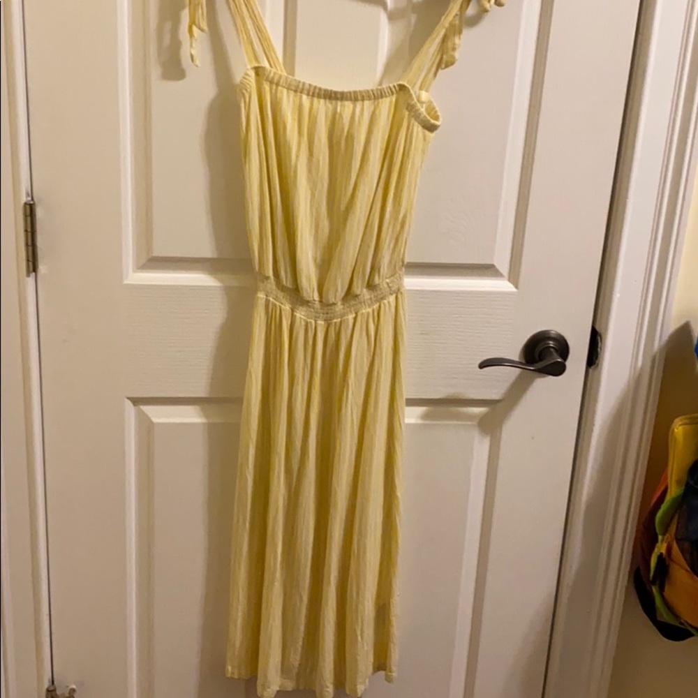 H&M Yellow Stripe Sundress